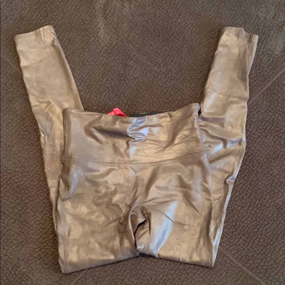 Spanx faux leather Leggings